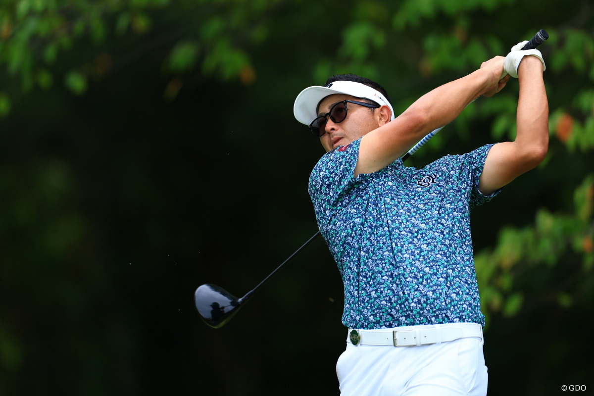 2位タイ発進、好調です 2025年 パナソニックオープンゴルフチャンピオンシップ 初日 片岡大育