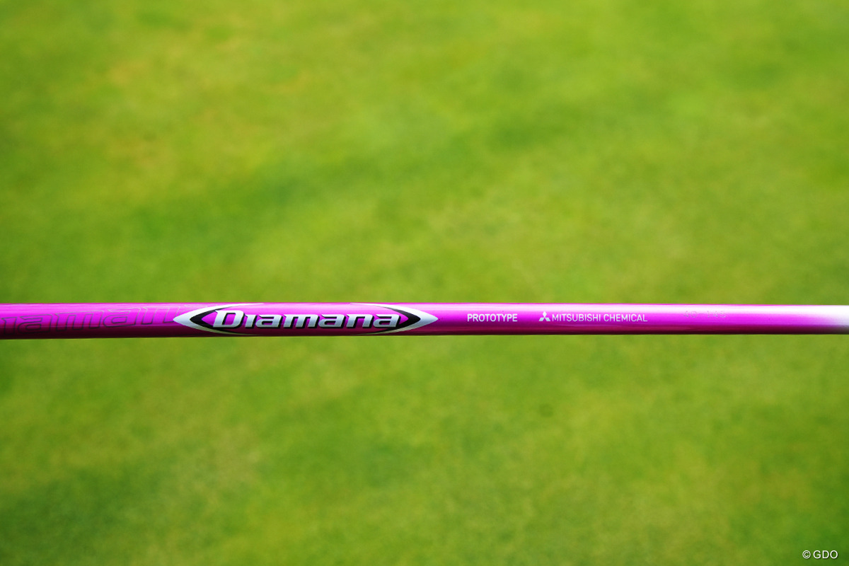 ディアマナの柔らかいシャフトでドライバー練習