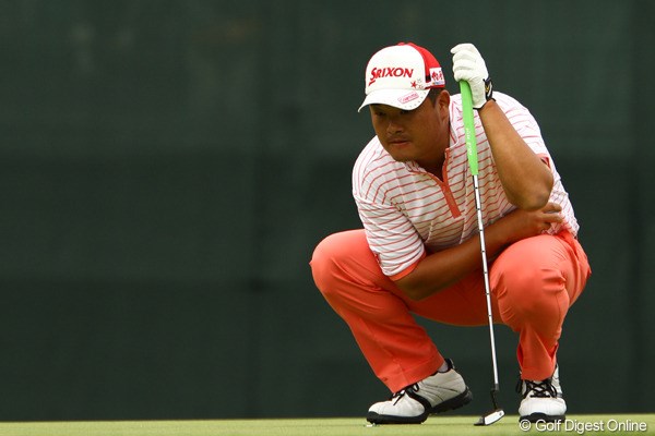 2011年 ダイヤモンドカップゴルフ 初日 小田孔明 小田孔明は2年ぶりの優勝に向け準備万端。「ずっと調子はいい。優勝争いできるゴルフはできている」