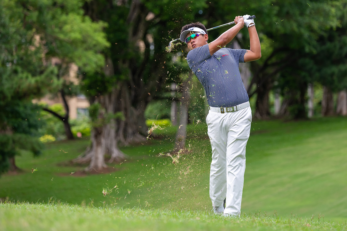 「73」でプレーも首位に踏みとどまったアティルジ・ウィナイチャロエンチャイ(提供：アジアンツアー)