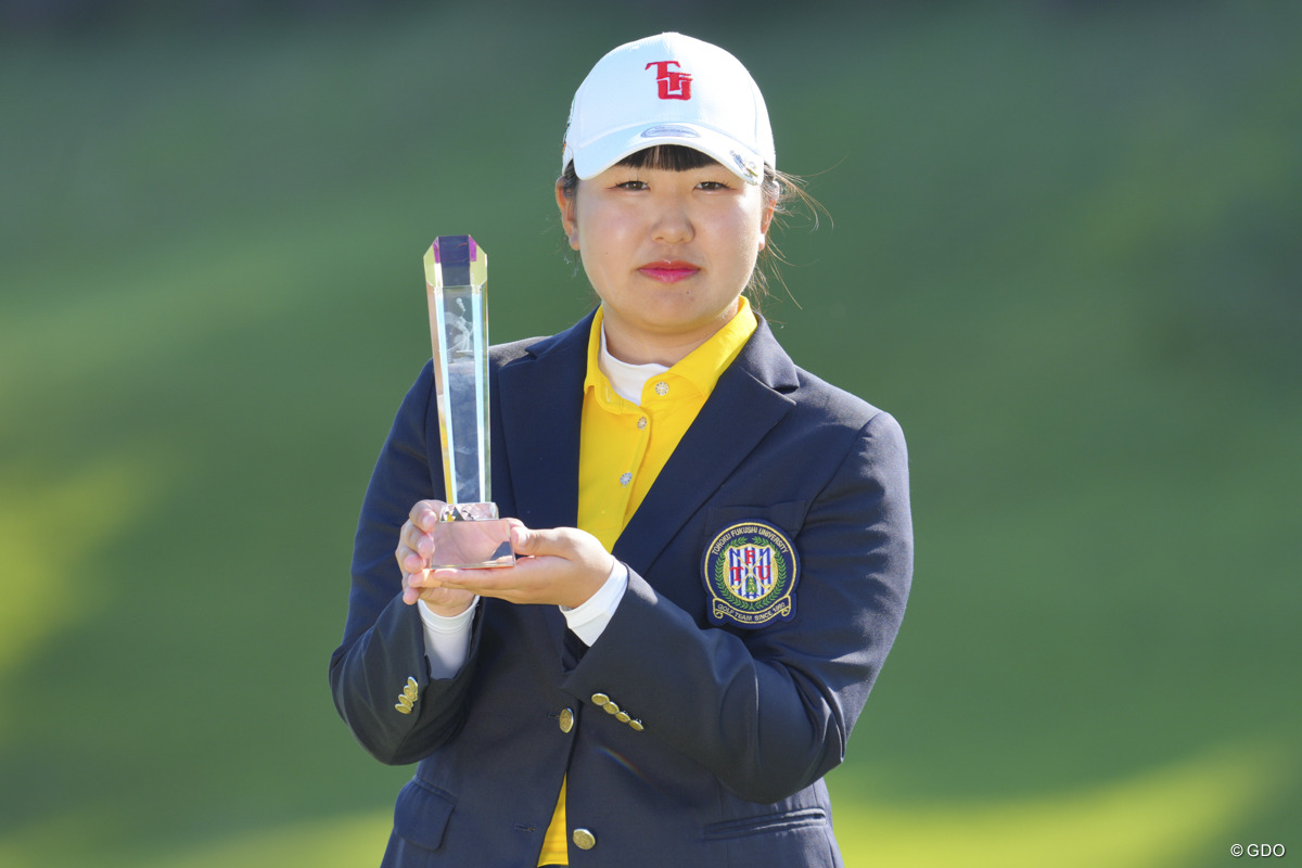 唯一の予選通過アマチュア、ローアマ獲得です。