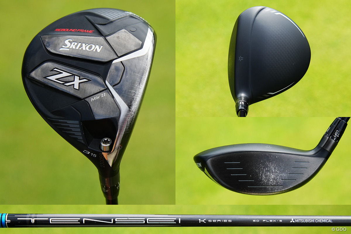 菅楓華のクラブ選び「まずは顔で」 小ぶりな「ZXi TR」は右に