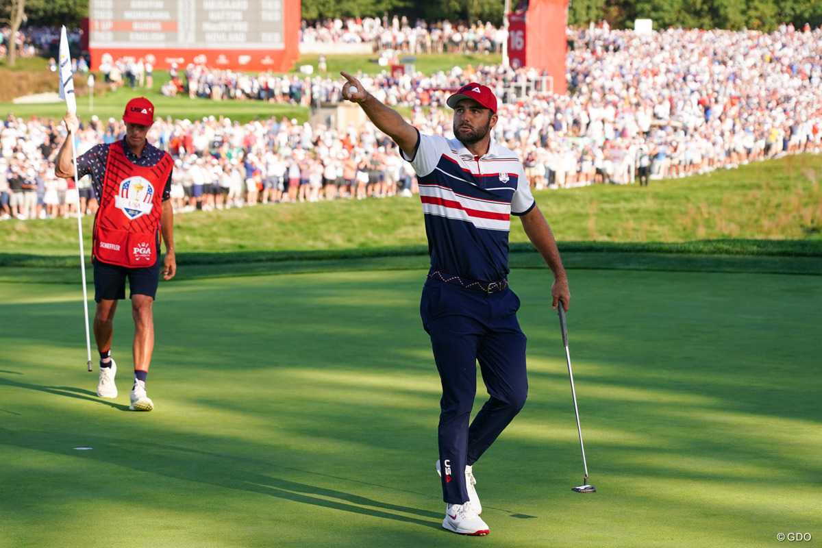 世界1位の底力を見せつけた 2025年 ライダーカップ 3日目 スコッティ・シェフラー