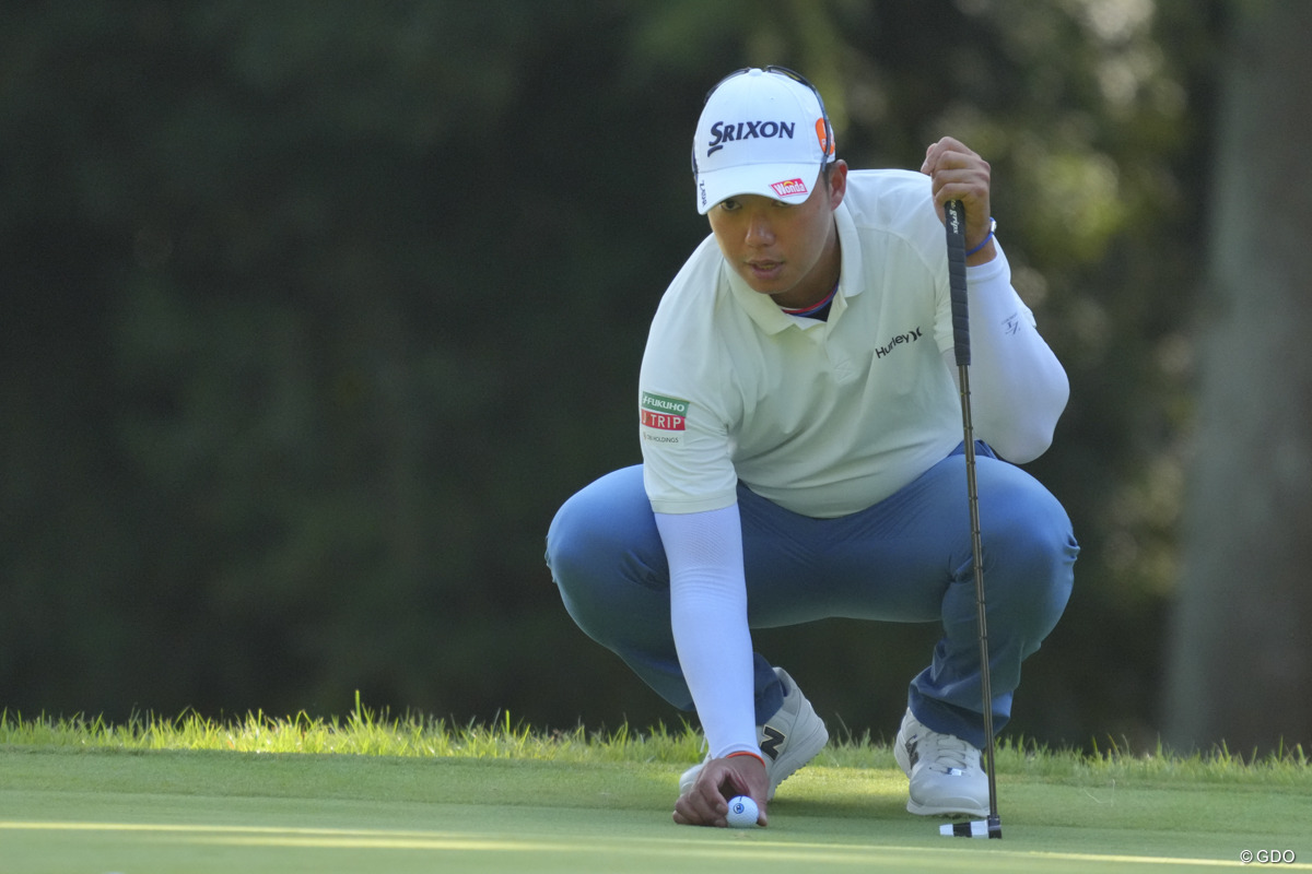 パッティングが冴えたね。 2025年 バンテリン東海クラシック 初日 出水田大二郎