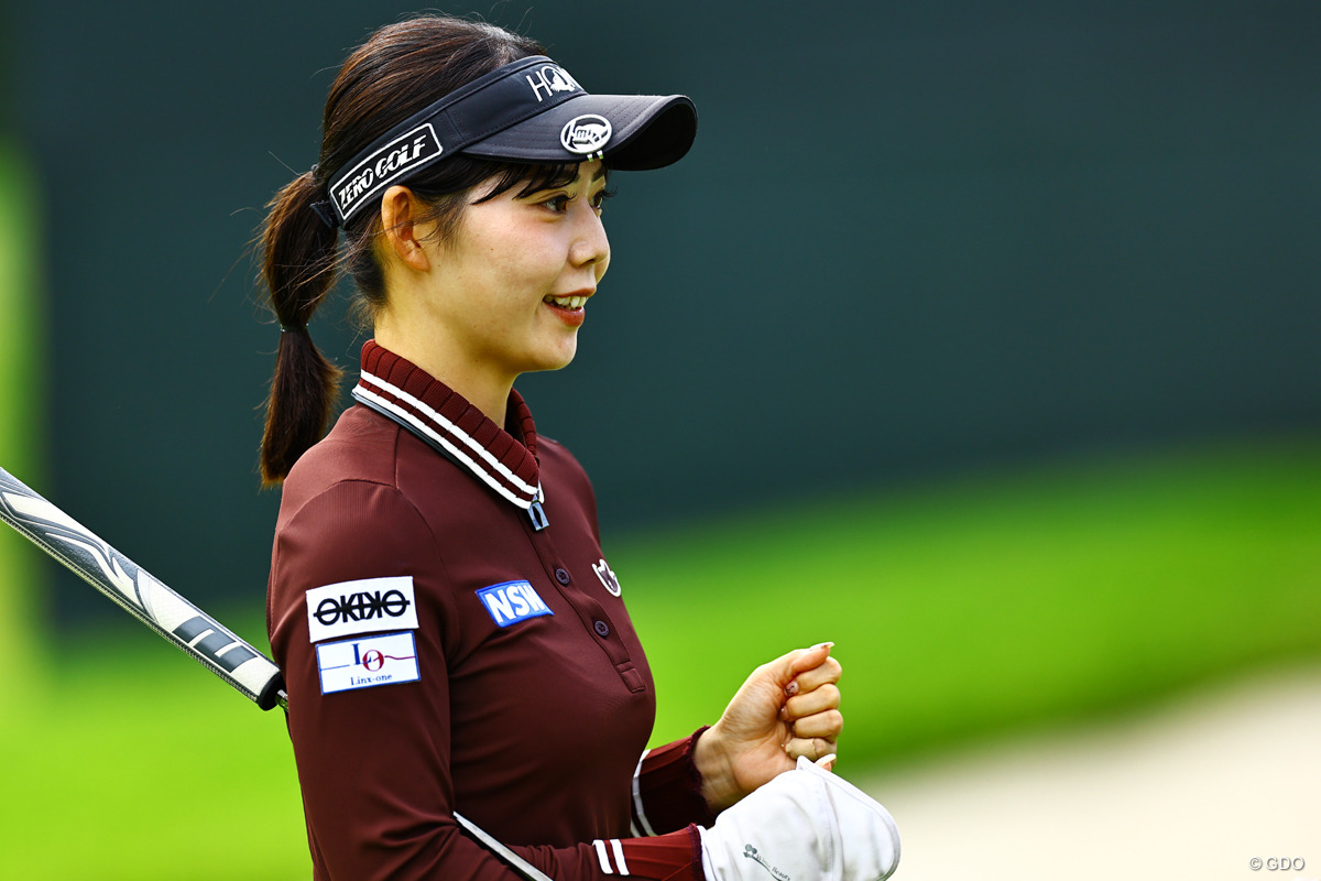 画像詳細 2025年 日本女子オープンゴルフ選手権 初日 久世夏乃香 JLPGA