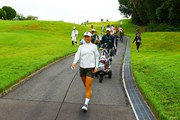 2025年 日本女子オープンゴルフ選手権 初日 岡山絵里