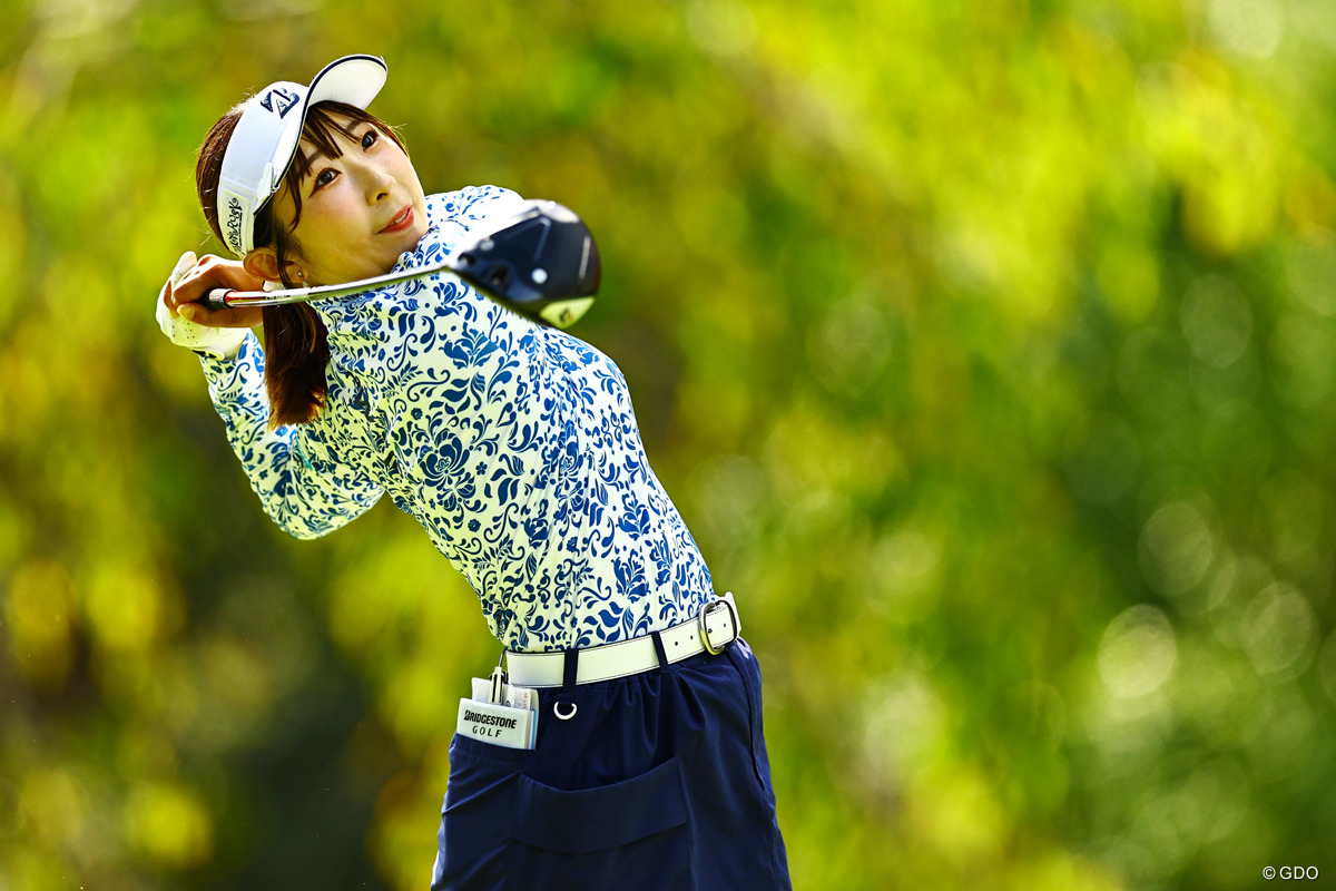 前半いい感じでした 2025年 日本女子オープンゴルフ選手権 初日 永嶋花音