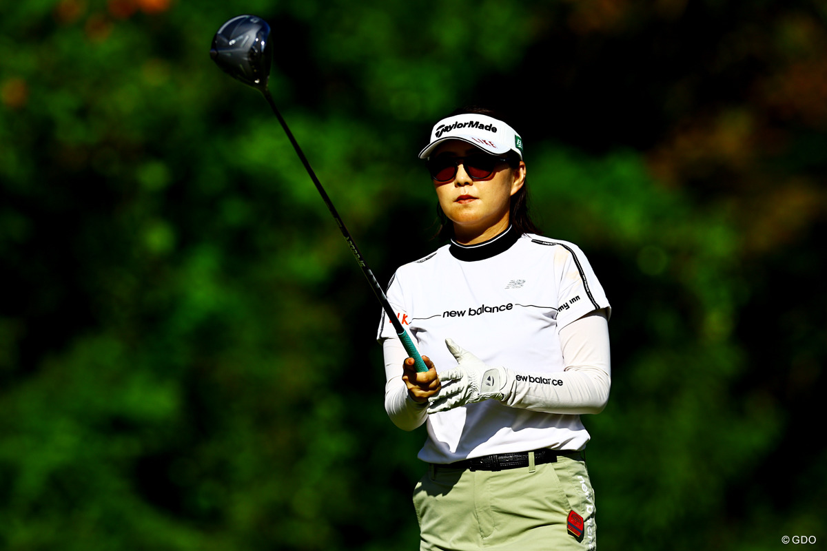 狙いをさだめて 2025年 日本女子オープンゴルフ選手権 初日 山内日菜子