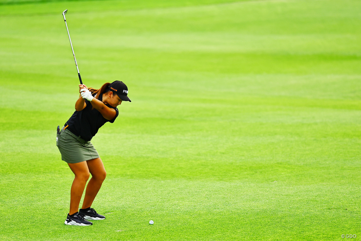 トップ 2025年 日本女子オープンゴルフ選手権 初日 小林夢果