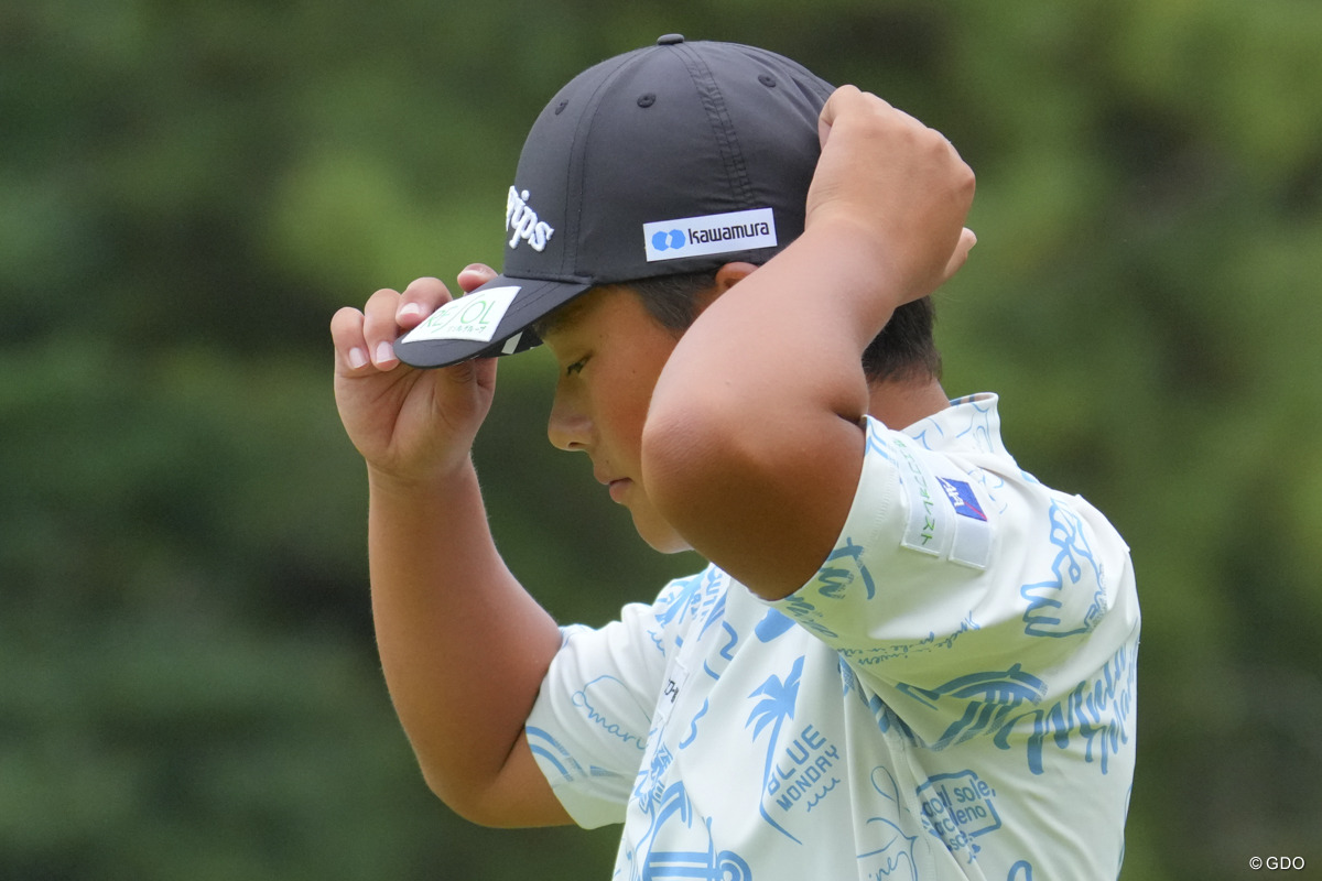 惜しくも1打足りず予選落ちに。