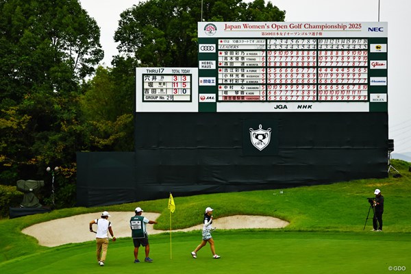 2025年 日本女子オープンゴルフ選手権 2日目 堀琴音 準地元開催の国内メジャーで結婚後初Vを