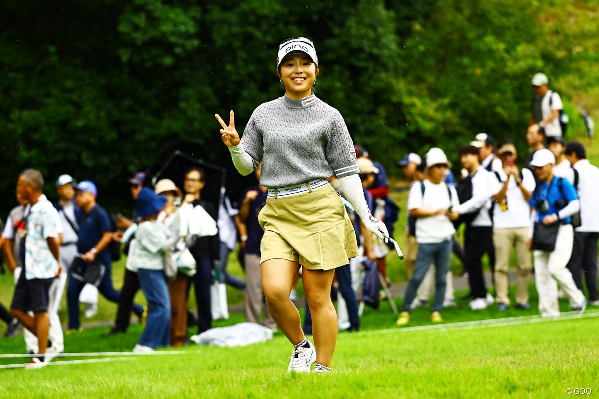 2025年 日本女子オープンゴルフ選手権 2日目 佐久間朱莉