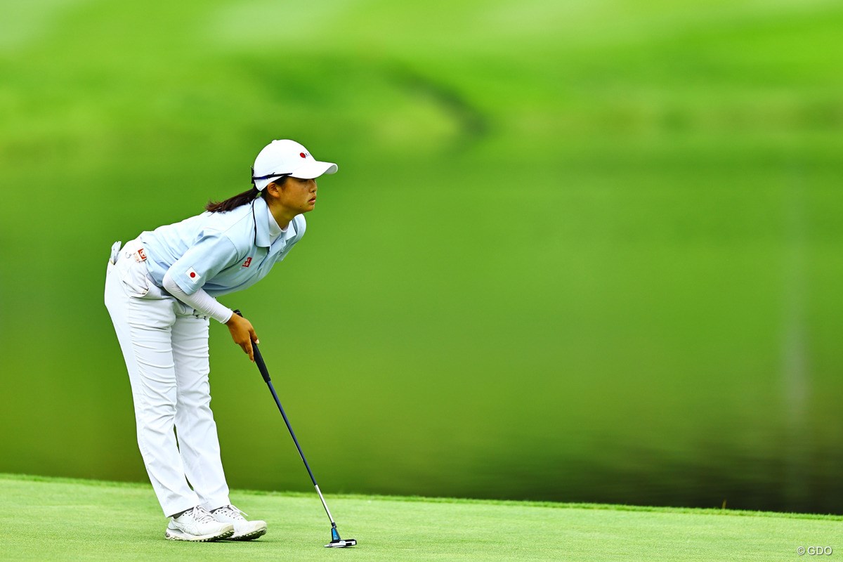 2025年 日本女子オープンゴルフ選手権 2日目 廣吉優梨菜
