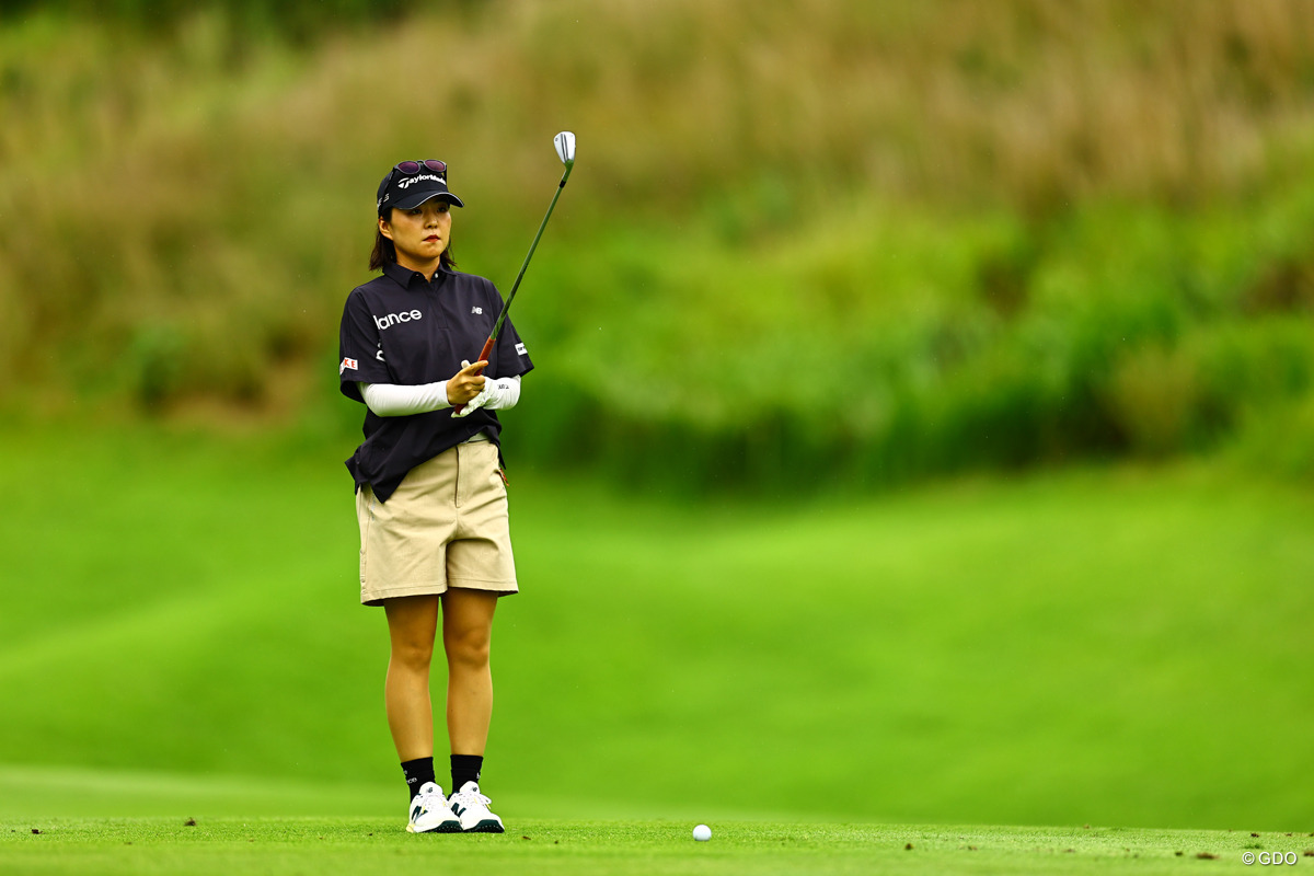 明日はボッチゴルフ 2025年 日本女子オープンゴルフ選手権 2日目 山内日菜子