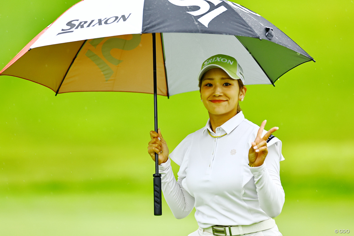 明日は巻き返し期待してます 2025年 日本女子オープンゴルフ選手権 2日目 安田彩乃