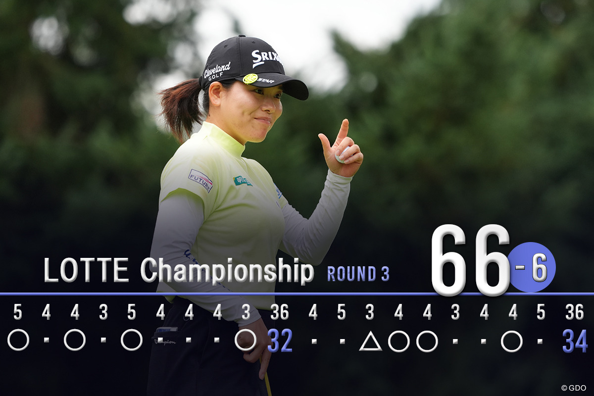 7バーディ、1ボギーでプレー