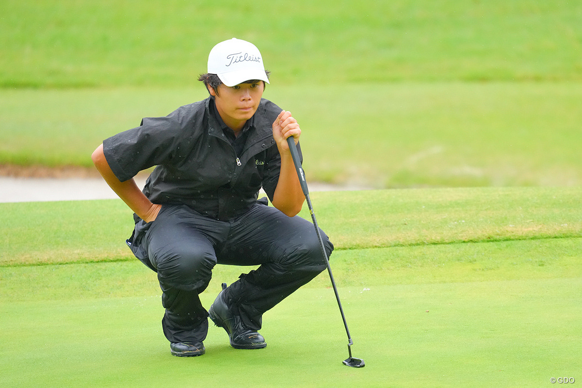 下家秀琉が初優勝へ首位の座を守った