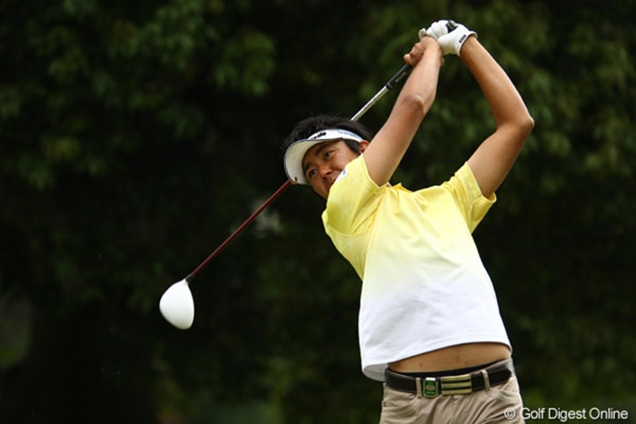2年ぶりの勝利を視界にとらえている富田雅哉は33歳。世代を引っ張る力を持っている選手の一人だ 2011年 ダイヤモンドカップゴルフ 2日目 富田雅哉