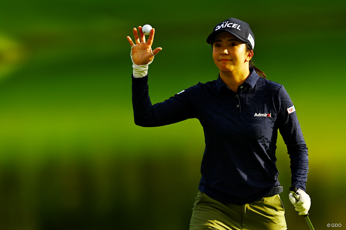 2日連続ボギーなしで首位を守った堀琴音