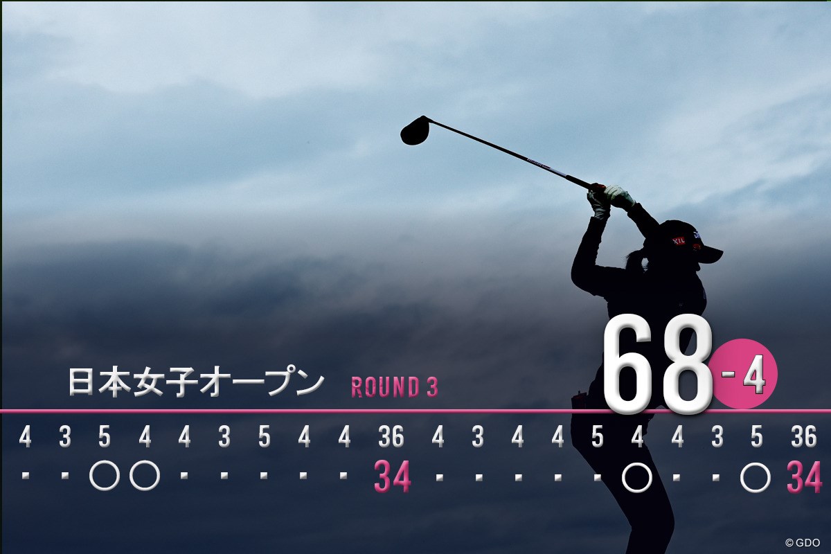 2025年 日本女子オープンゴルフ選手権 3日目 堀琴音