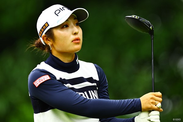 2025年 日本女子オープンゴルフ選手権 3日目 佐久間朱莉 8位タイまで順位を上げてきた