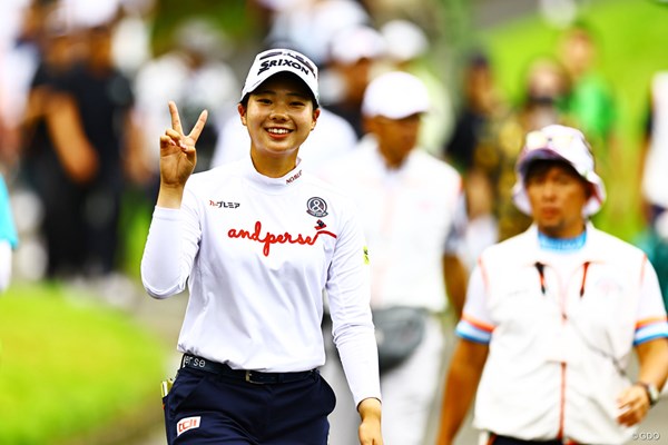 2025年 日本女子オープンゴルフ選手権 3日目 菅楓華 初優勝から2週連続優勝へ。菅楓華が快挙に挑む