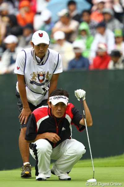 2011年 ダイヤモンドカップゴルフ 3日目 河井博大 涙の初優勝をマークした後も、河井博大の謙虚な姿勢は変わっていない