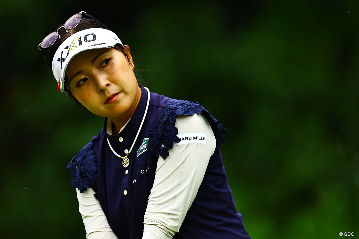 今日66でラウンド 2025年 日本女子オープンゴルフ選手権 3日目 青木瀬令奈