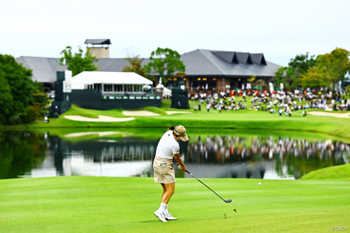 美しき18番 2025年 日本女子オープンゴルフ選手権 3日目 森田遥