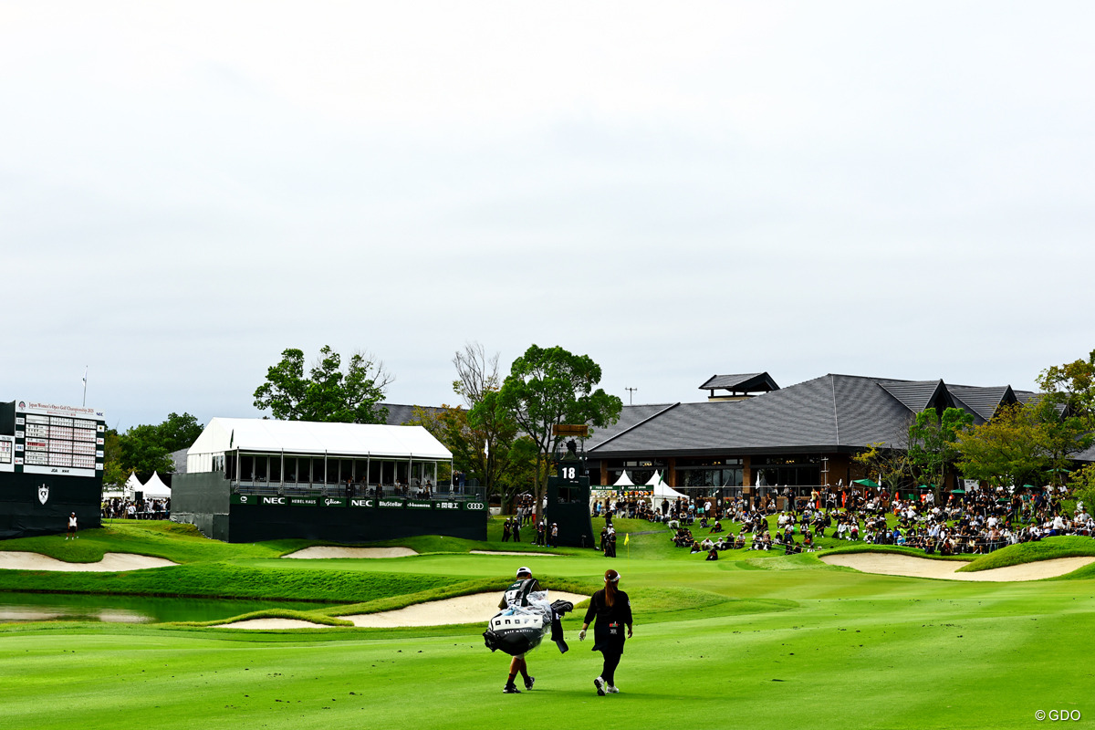 18番をゆく 2025年 日本女子オープンゴルフ選手権 3日目 小林光希