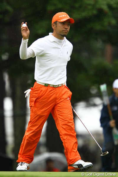 2011年 ダイヤモンドカップゴルフ 3日目 河瀬賢史 藤田寛之を師と仰ぐ河瀬賢史が、終盤の猛チャージでツアー初優勝へ望みをつないだ