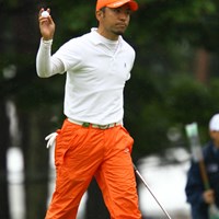 藤田寛之を師と仰ぐ河瀬賢史が、終盤の猛チャージでツアー初優勝へ望みをつないだ 2011年 ダイヤモンドカップゴルフ 3日目 河瀬賢史