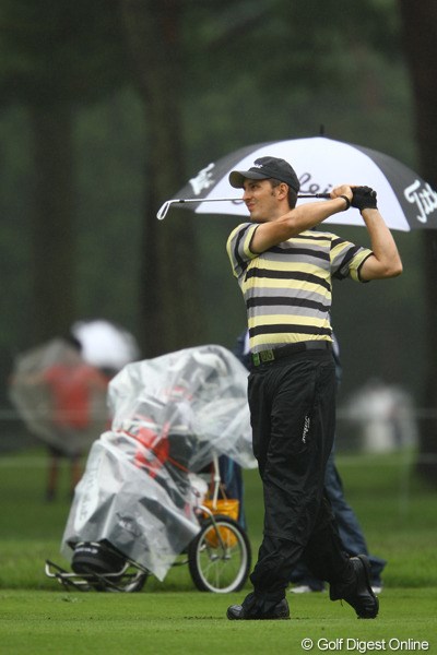 2011年 ダイヤモンドカップゴルフ 3日目 ネベン・ベーシック 今シーズンから日本ツアーに参戦しています。オーストラリア出身。今日は13番から怒涛の5連続バーディ！