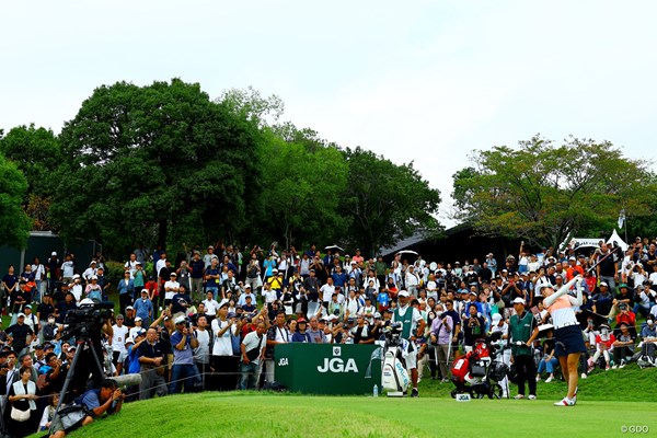 2025年 日本女子オープンゴルフ選手権 最終日 堀琴音 最終組、アマチュアとの2サムも動じることなく