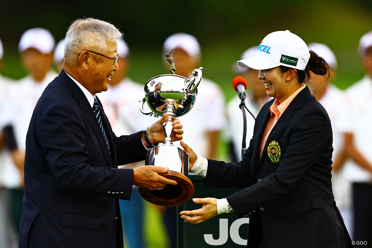 歴史に名を刻む 2025年 日本女子オープンゴルフ選手権 4日目 堀琴音