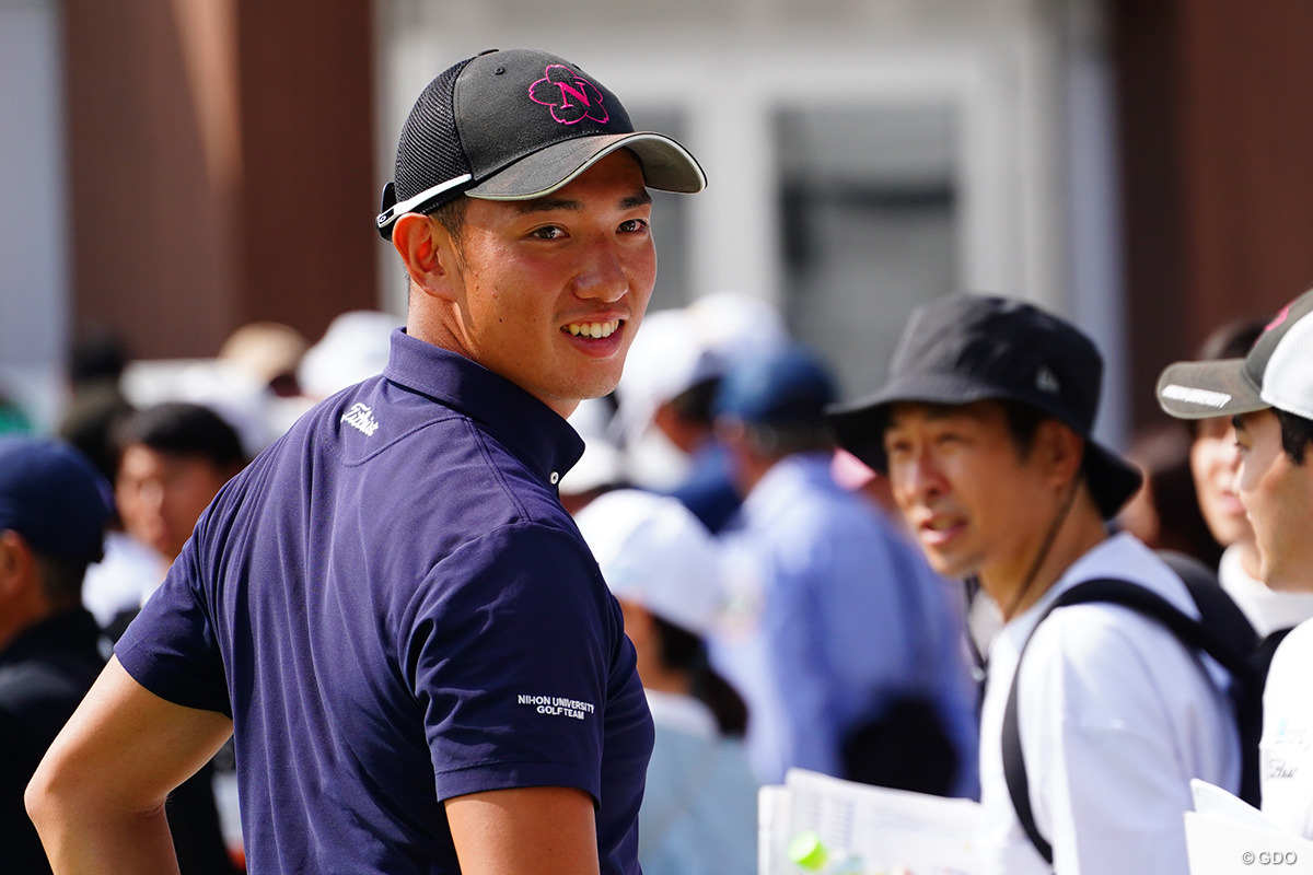 アマチュアの小林大河は日大の4年生