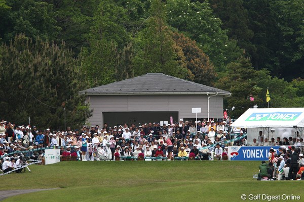 2011年 ヨネックスレディスゴルフトーナメント 2日目 スタートホール