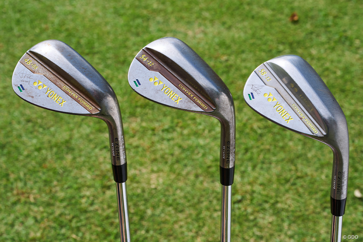 ウェッジは3本体制