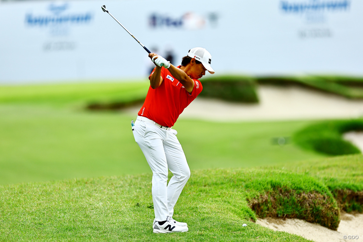 ピンを目指して 2025年 ベイカレントクラシック Presented by レクサス 初日 中西直人