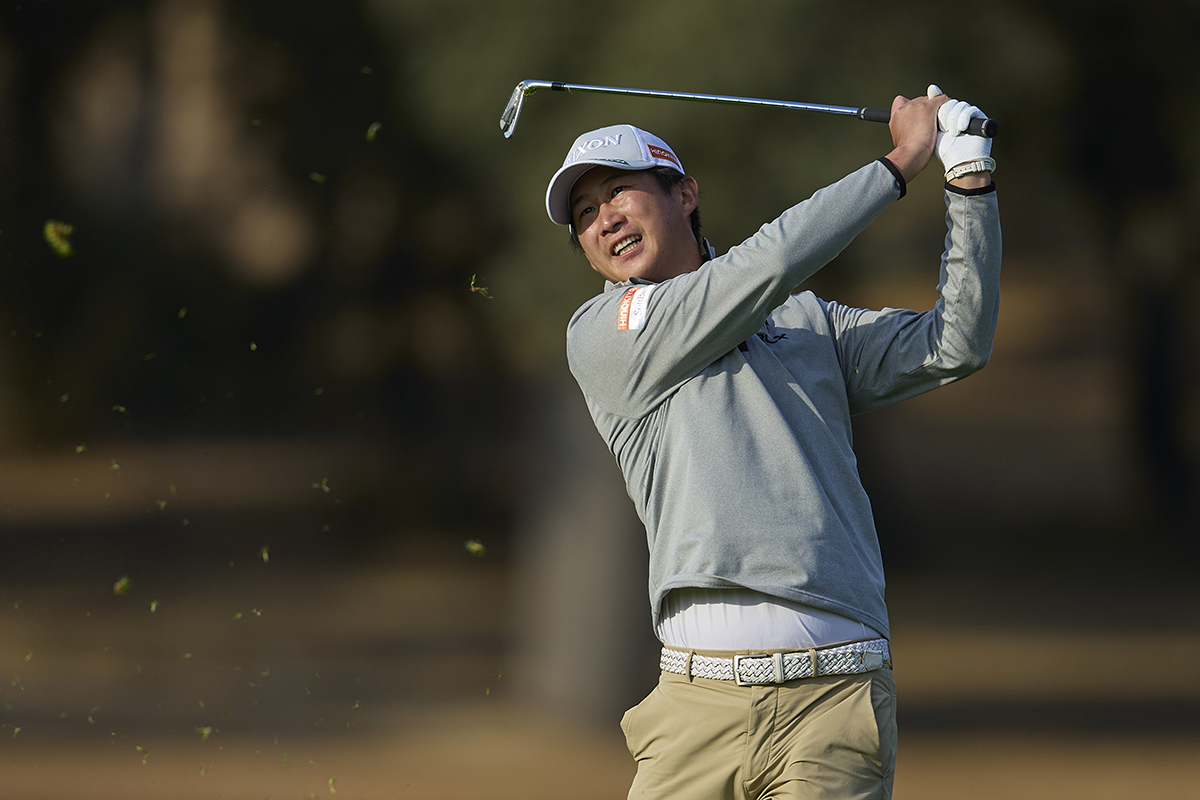 初日を2オーバー73で回った星野陸也（ Ion Alcoba Beitia/Getty Images）