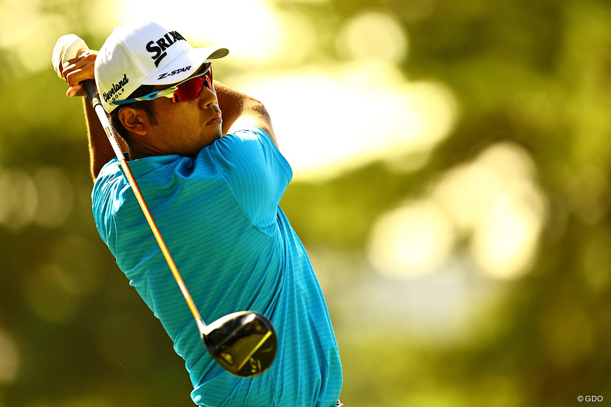 2日目をスタートした松山英樹