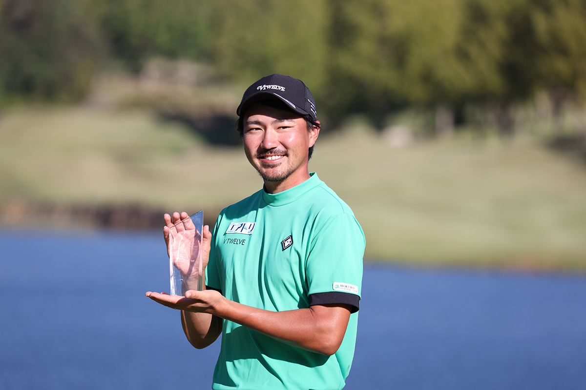 28歳の岡田絃希が逆転でプロ初勝利／男子下部 【国内男子ツアー JGTO