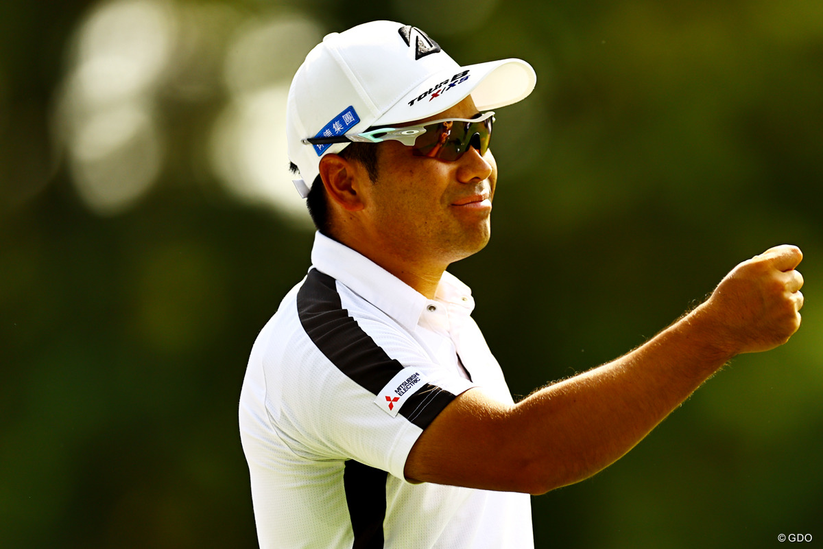 比嘉一貴がハーフ「28」で日本勢最上位に浮上