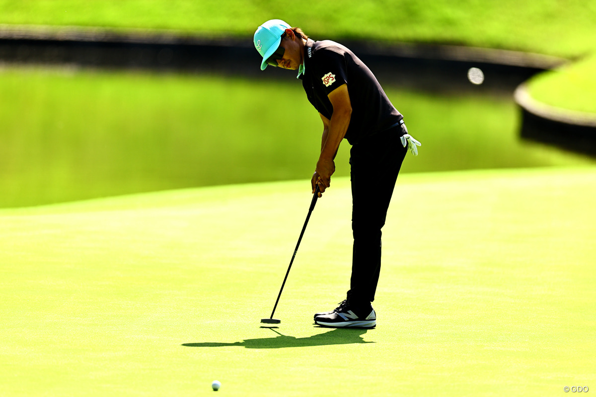 幸せの青い帽子 2025年 ベイカレントクラシック Presented by レクサス 2日目 中西直人