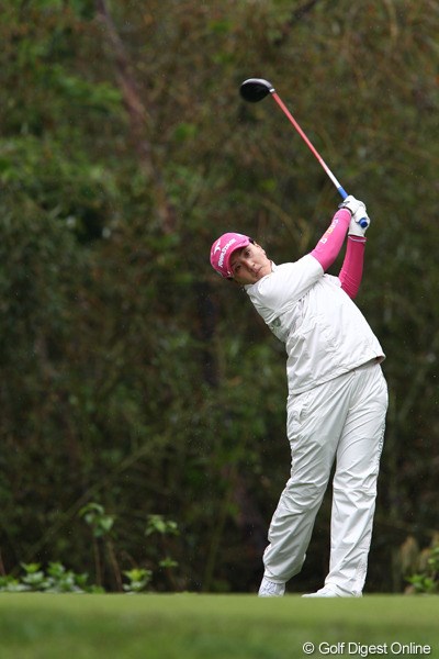 2011年 ヨネックスレディスゴルフトーナメント 最終日 茂木宏美 3年ぶりの優勝おめでとう。やったね、宏美ちゃん。