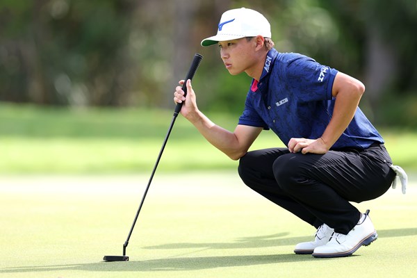 平田憲聖は67位で最終日へ※撮影は2025年「トゥラム選手権」(Luke Hales/Getty Images)