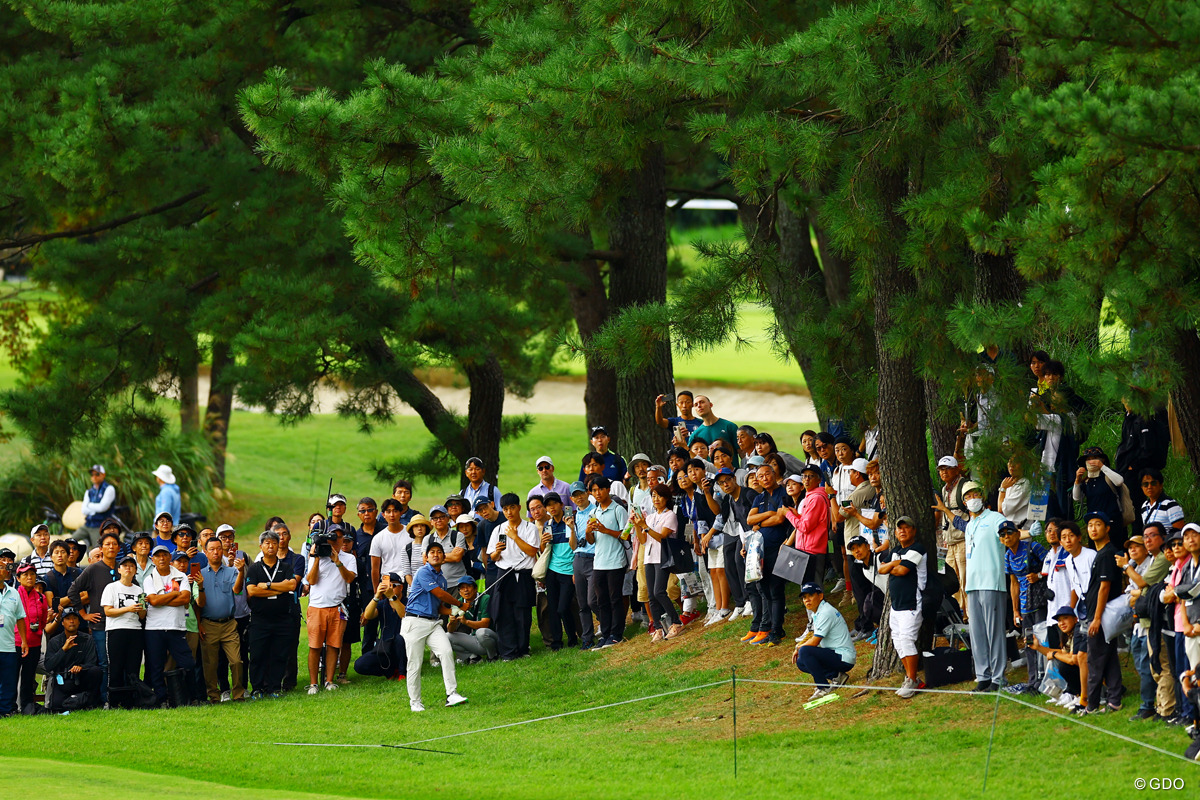 ギャラリーを沸かせた