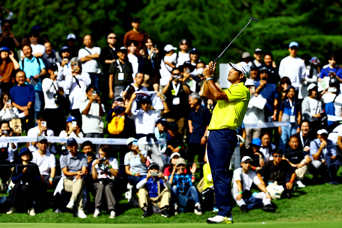 あと一筋の惜しいパットが続いた