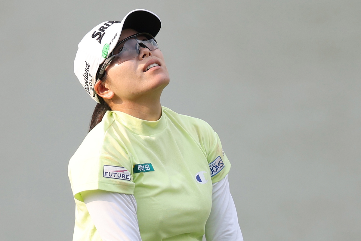 死闘のすえ、またしても初優勝を逃した勝みなみ（Hu Chengwei/Getty Images）