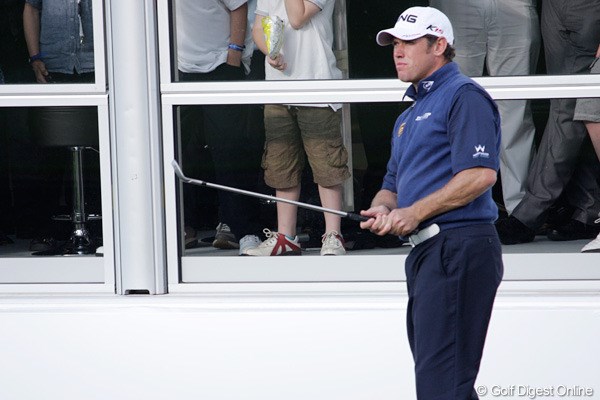 2011年 BMW PGA選手権 最終日 リー・ウェストウッド プレーオフ1ホール目、トラブルで勝利を逃したリー・ウェストウッド
